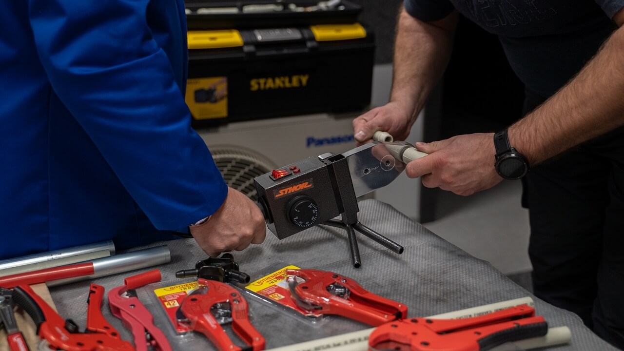 Kurse: Schweißen von PP/PE-Rohren Kurse: Schweißen von PP/PE-Rohren